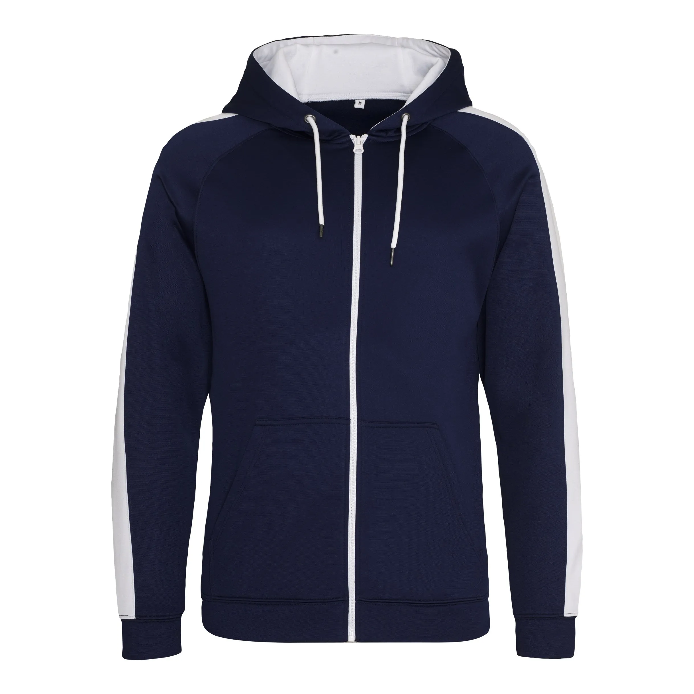 Sports Polyester Zip Up Hoodie (zoodie) ~ JH066