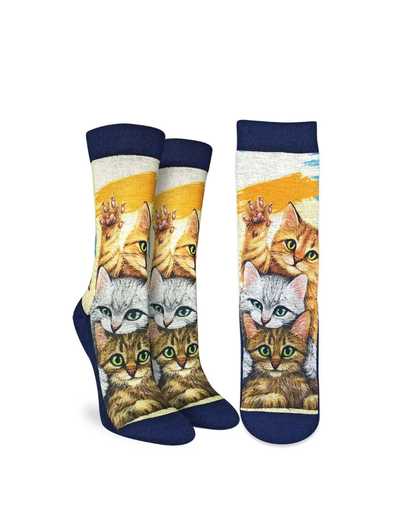 Stack Cat Socks for Active Play | Shop Now