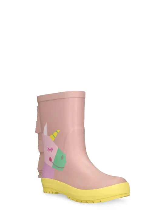 Stella McCartney Kids   Rubber rain boots 