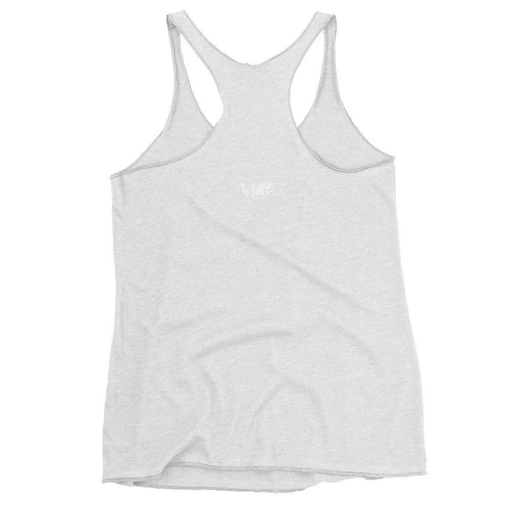 Street Style Graphic Racerback Tank Top