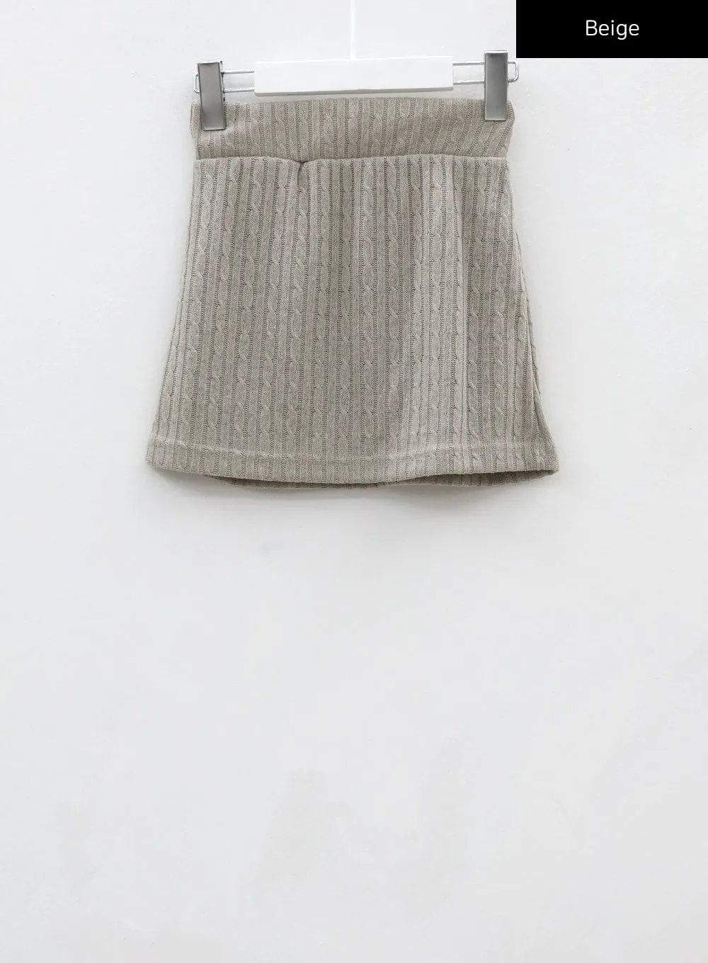 Stylish Twist Knit Mini Skirt - Shop Now for CJ28