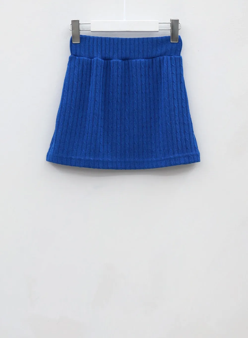 Stylish Twist Knit Mini Skirt - Shop Now for CJ28