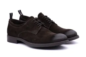 Suede Leather Derby Shoe