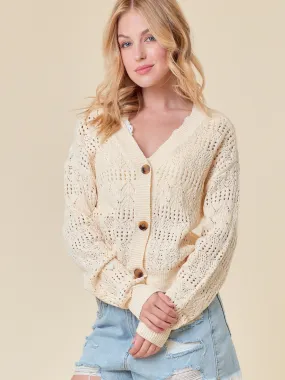 Sweet Admiration Crop Sweater