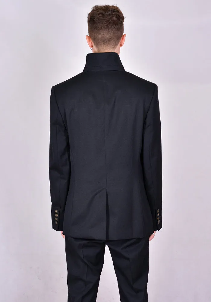 TELFAR SU-03-BK SINGLE BREASTED BLAZER BLACK