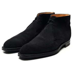 'Tetbury' Black Suede Chukka Boots UK 9 E