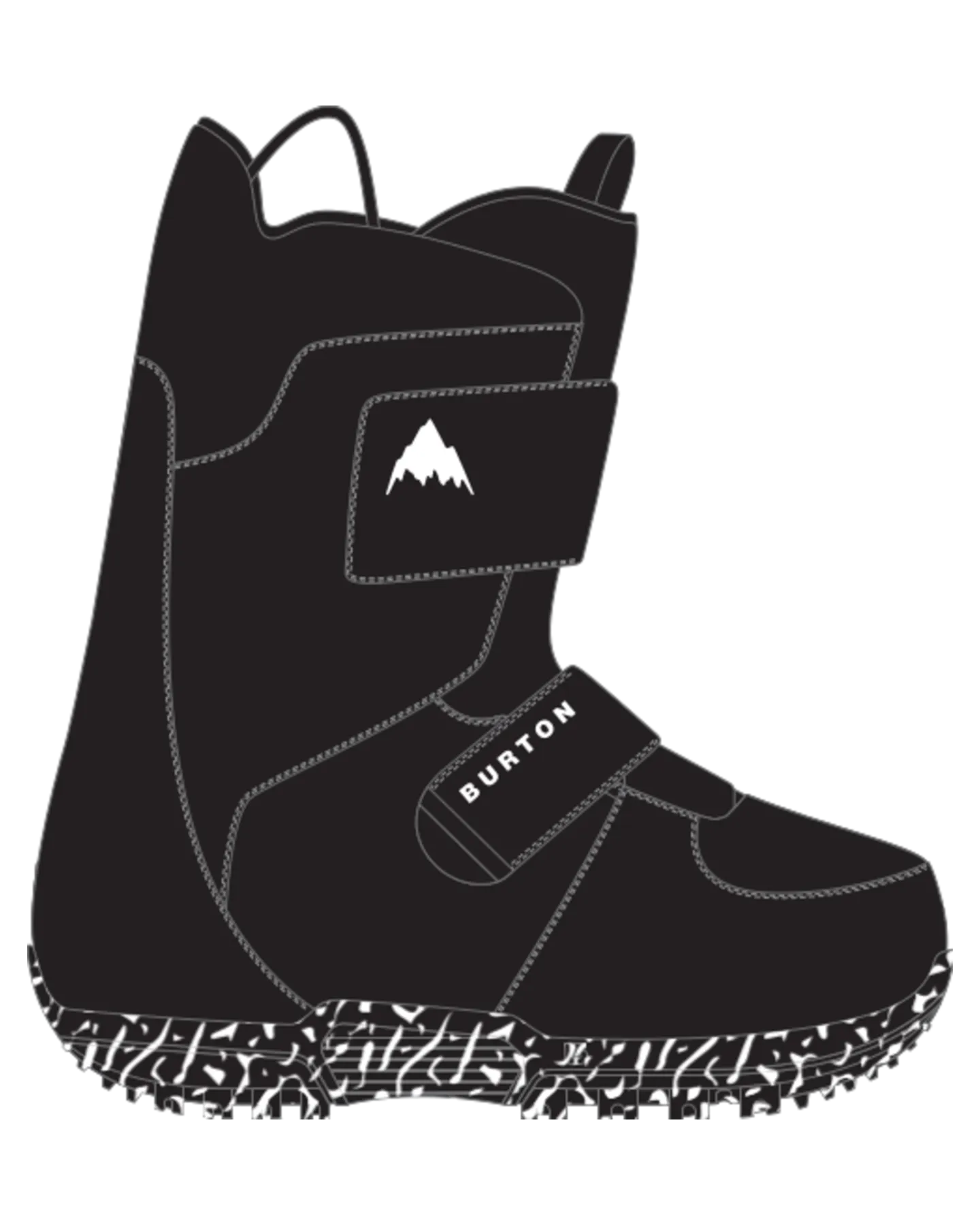 Toddler Snowboard Boots - Black