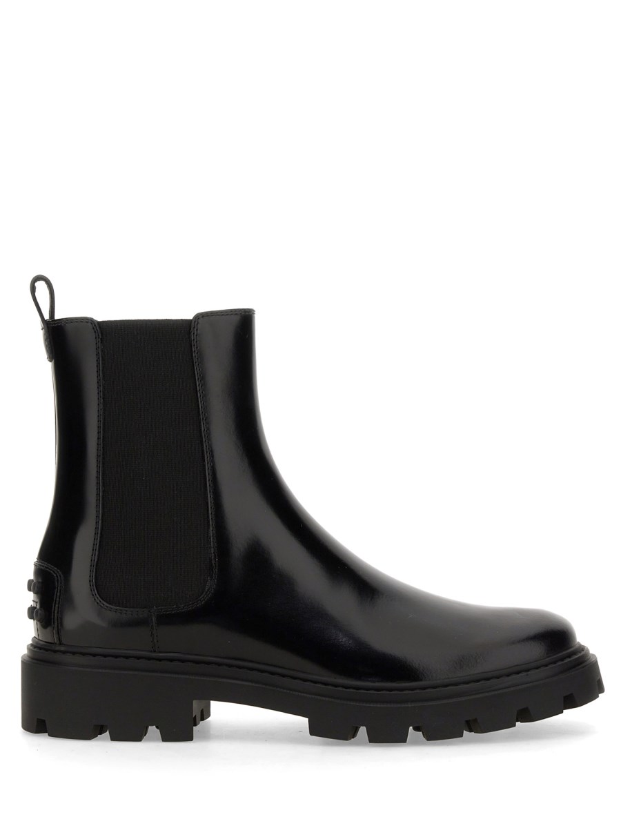 Tod's glossy leather Chelsea boot