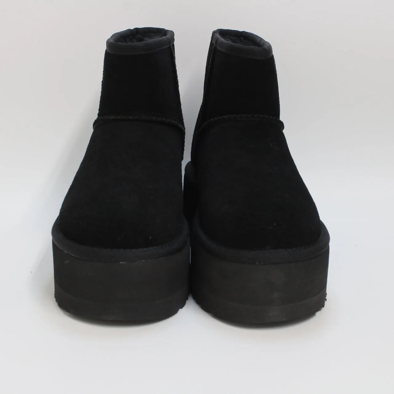 UGG Classic Mini Platform Boots for Women - Black