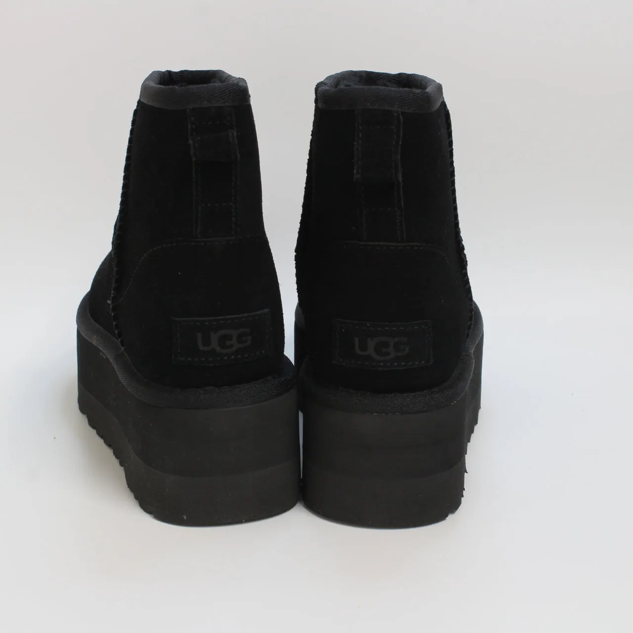 UGG Classic Mini Platform Boots for Women - Black