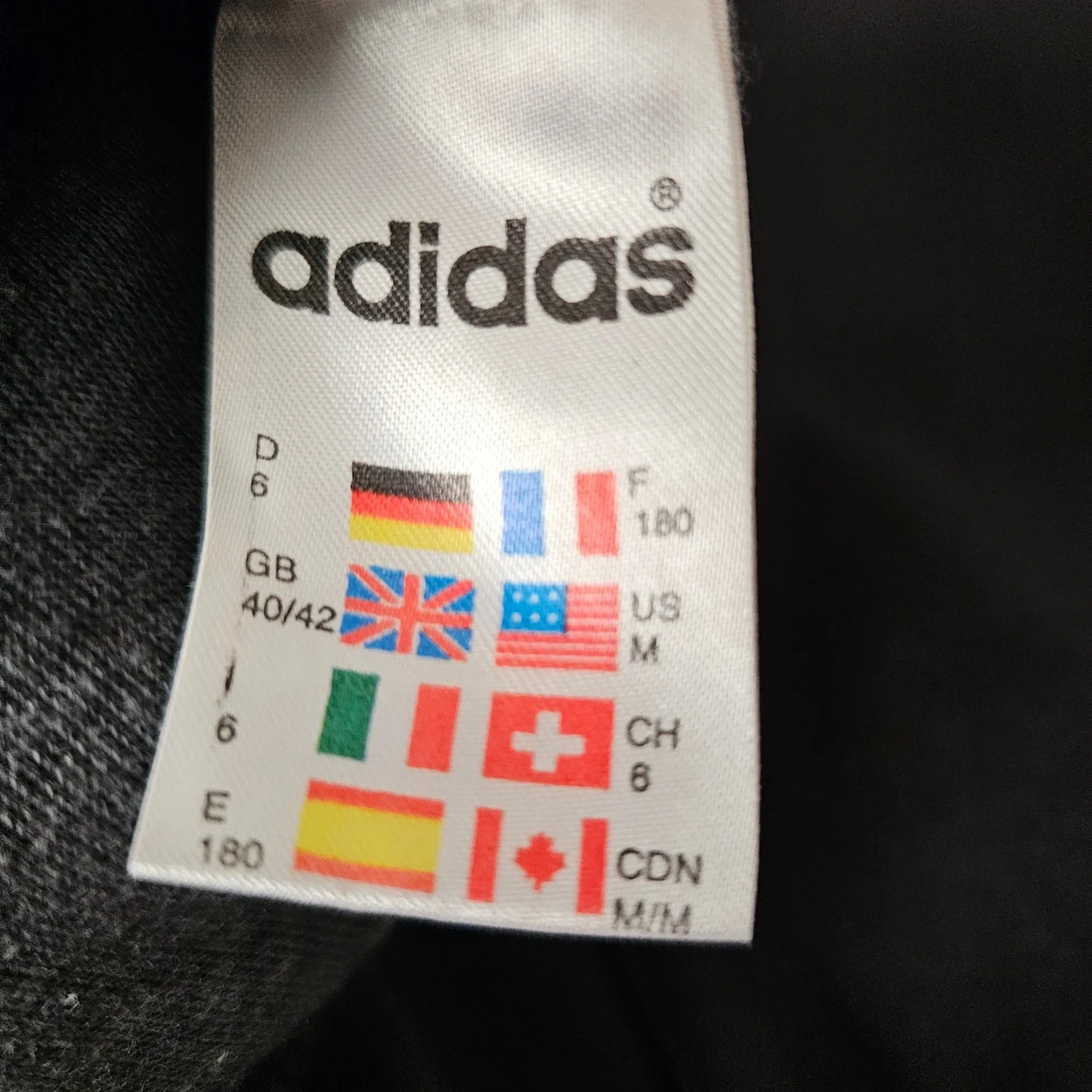 Vintage 1996 Adidas template jacket