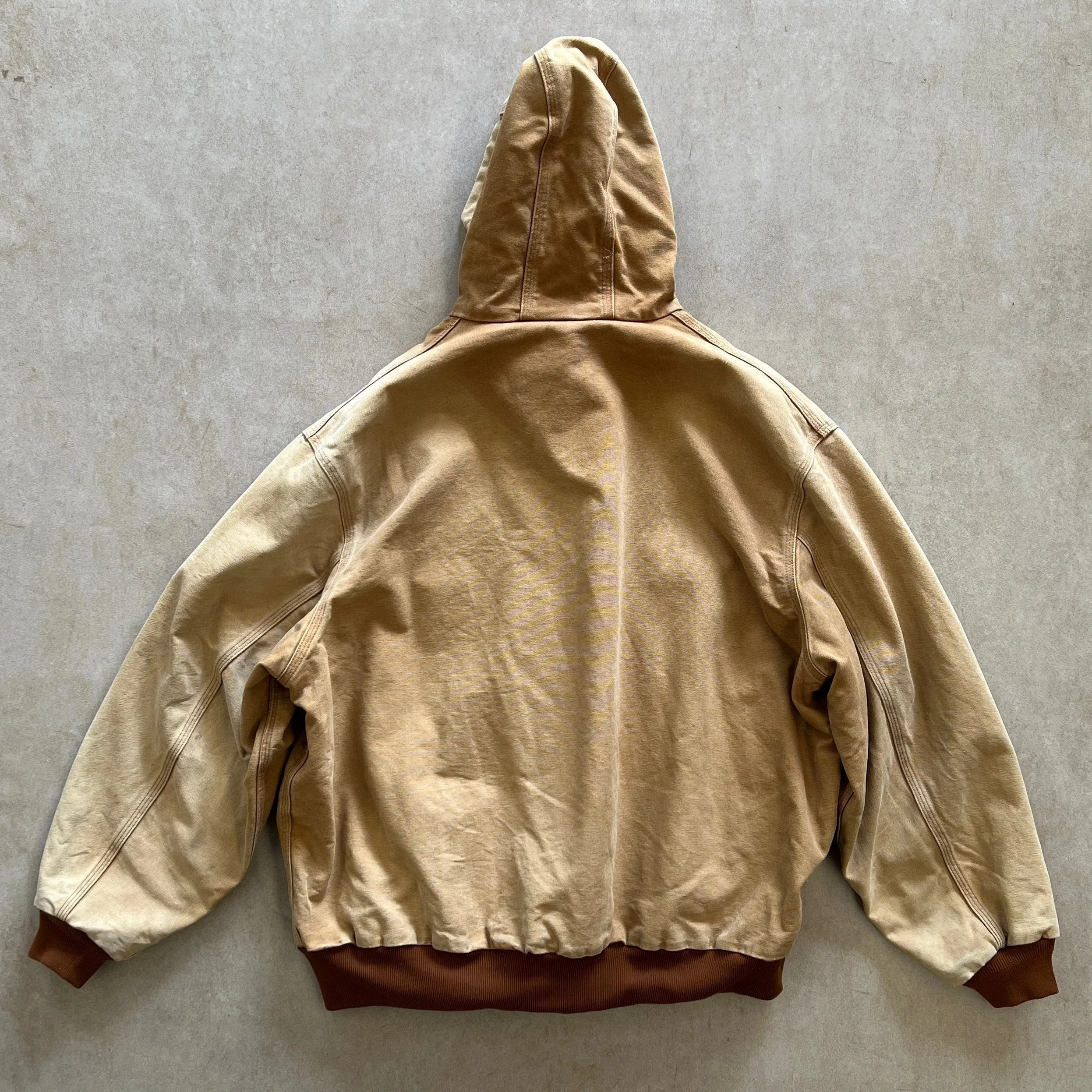 Vintage Boxy Carhartt Active Hoodie Jacket - 3XL