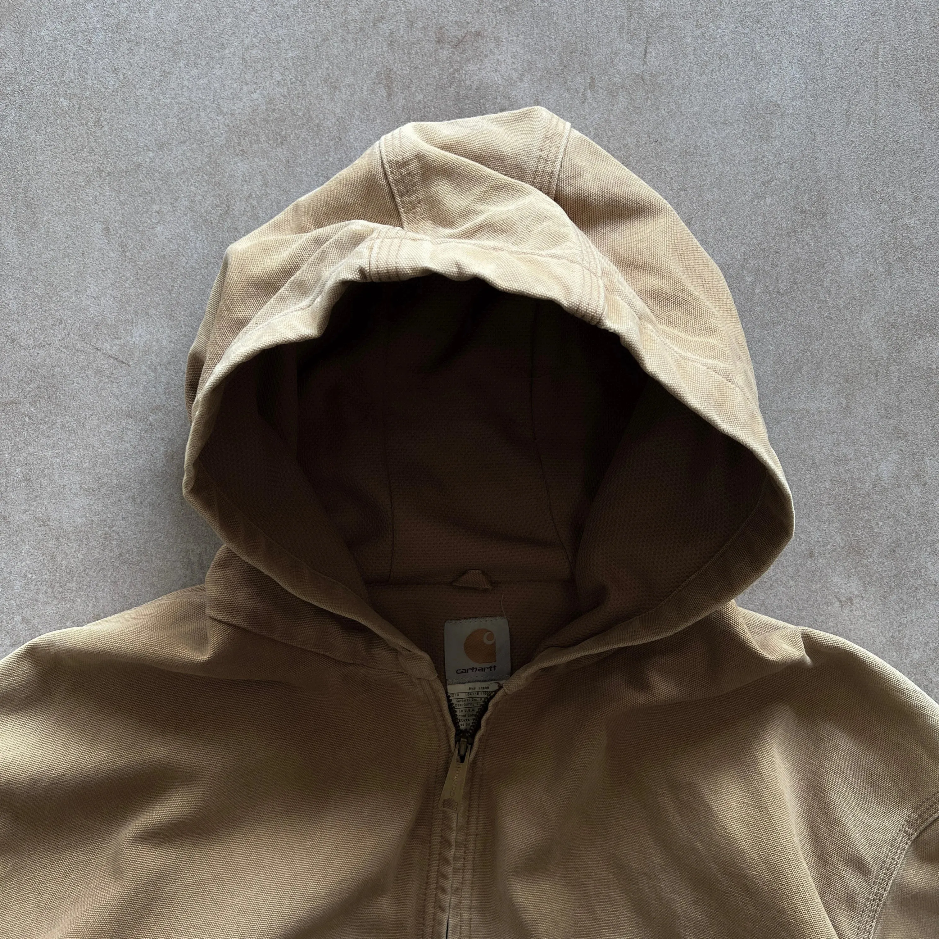 Vintage Boxy Carhartt Active Hoodie Jacket - 3XL