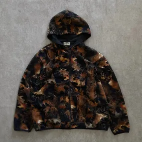 Vintage Lemon Camo Hoodie - XXL