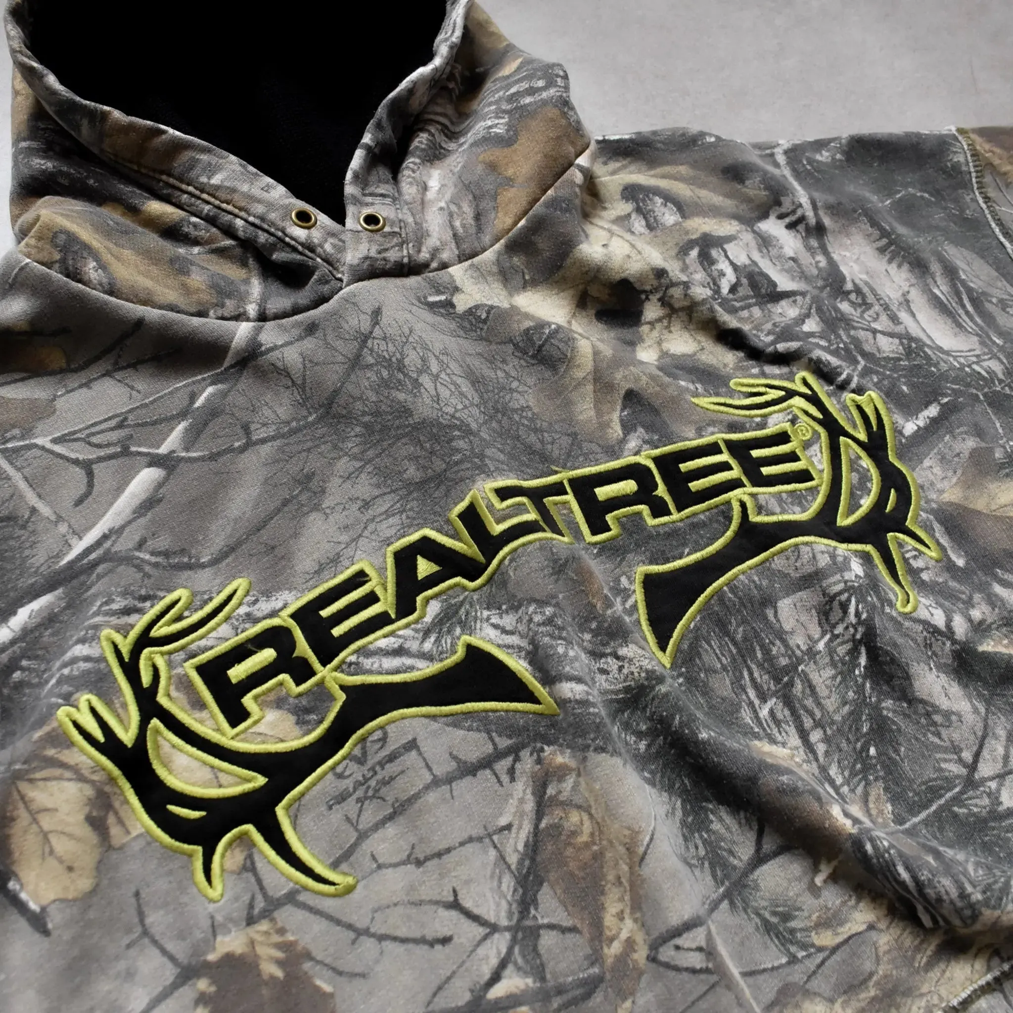 Vintage Realtree Faded Camo Hoodie - XL