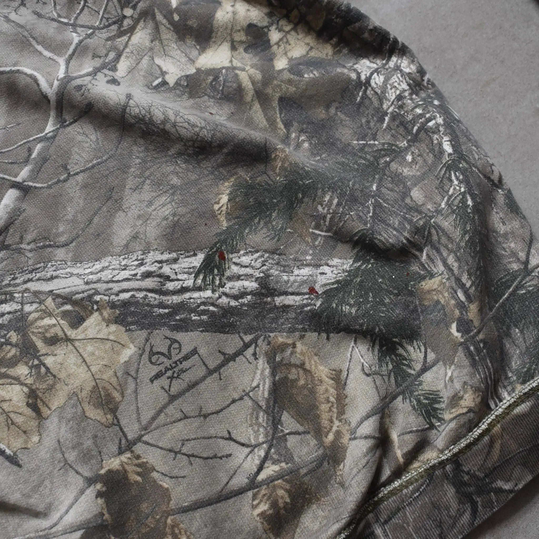 Vintage Realtree Faded Camo Hoodie - XL