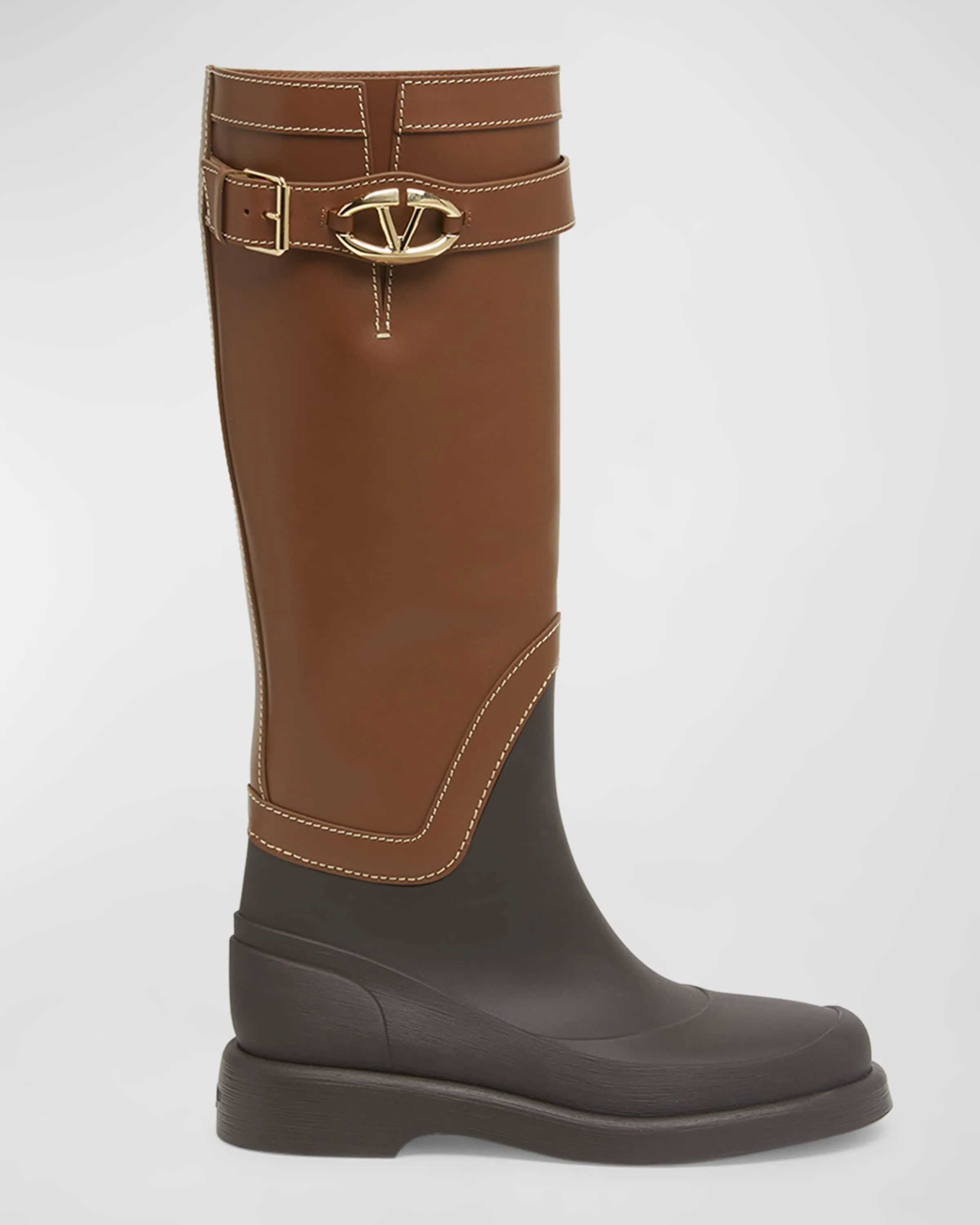 VLogo Bicolor Tall Rain Boots