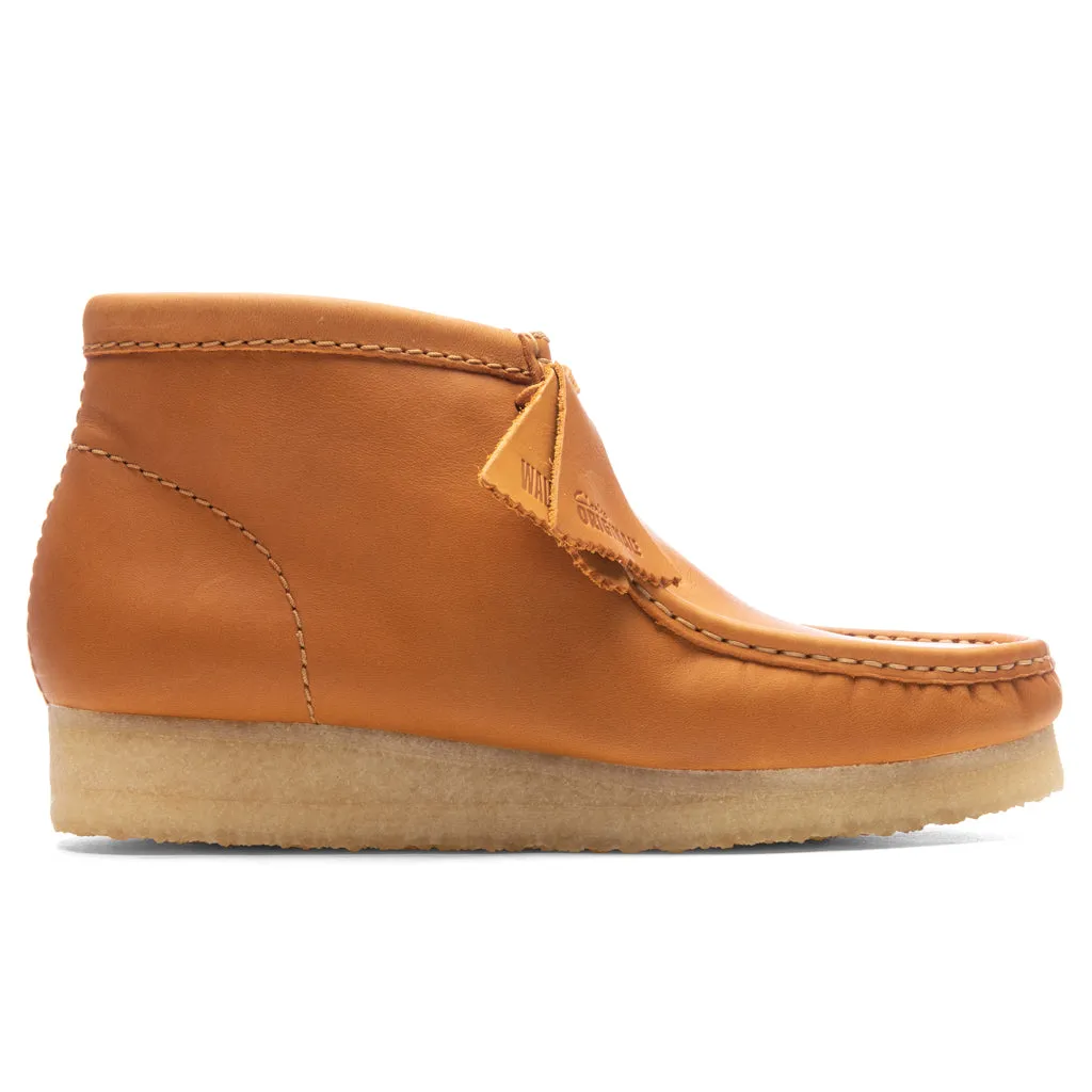 Wallabee Leather Tan Boot