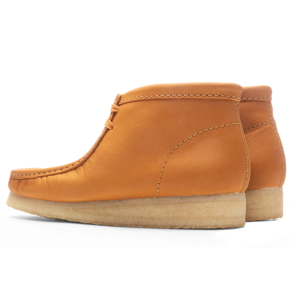 Wallabee Leather Tan Boot