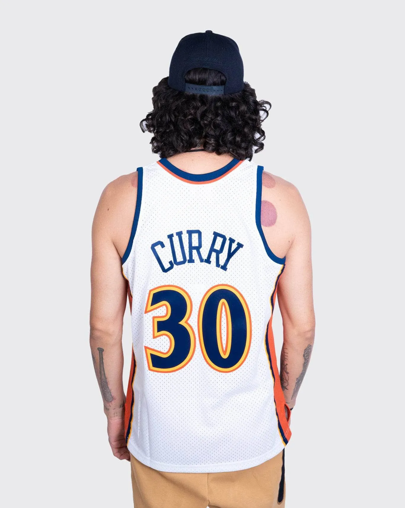 Warriors Curry 09-10 Swing Jersey Mitchell & Ness