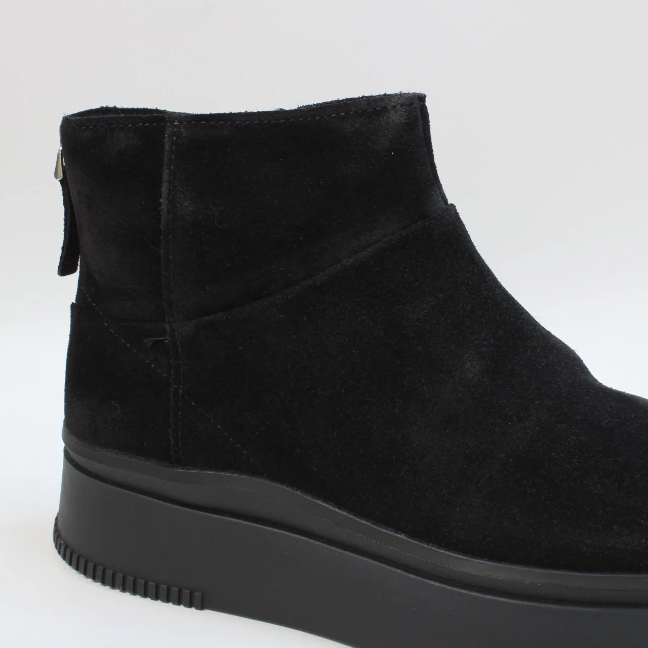 Womens Black Low Boots - Vagabond Shoemakers Stacy