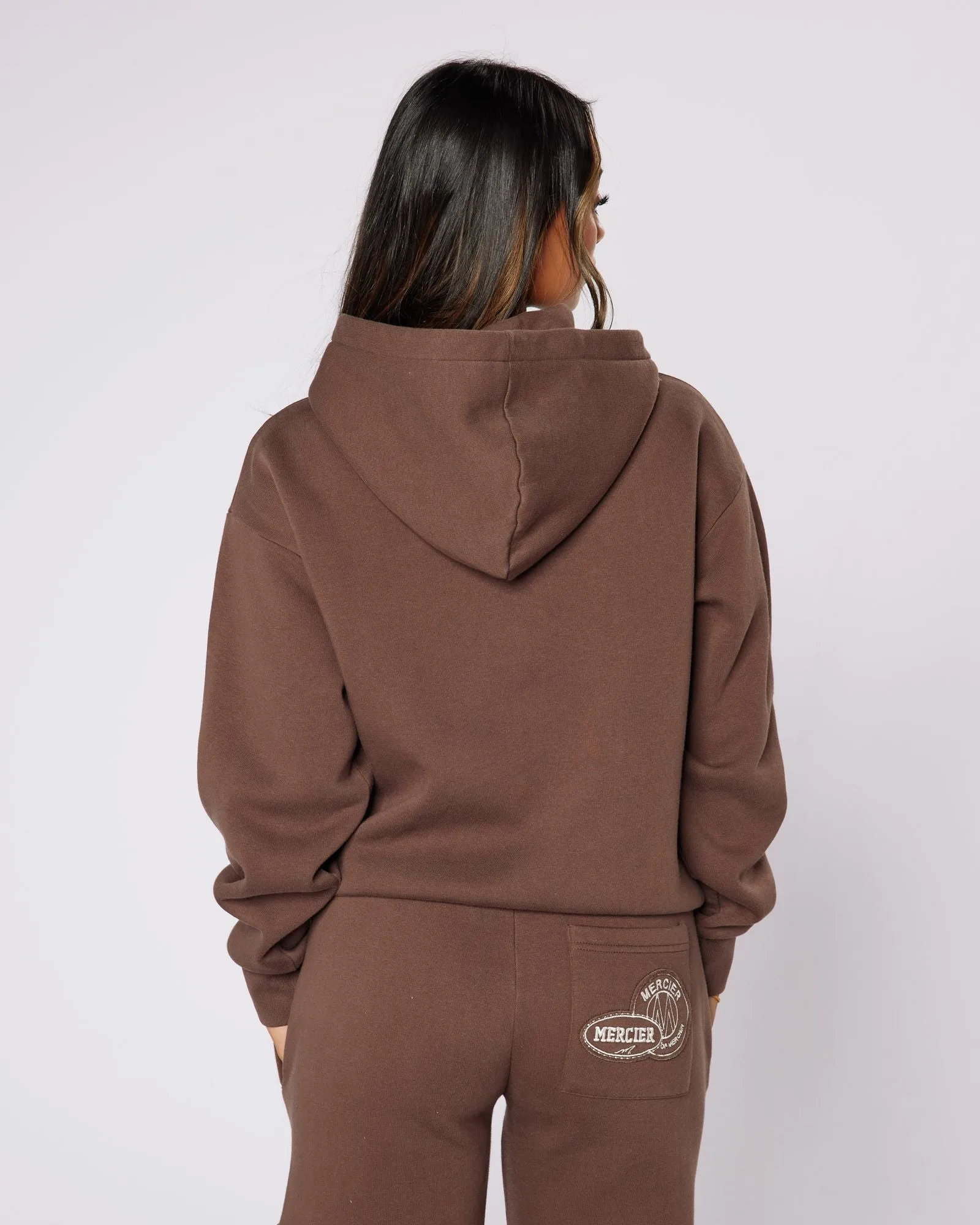 Womens Brown City Dreams Hoodie