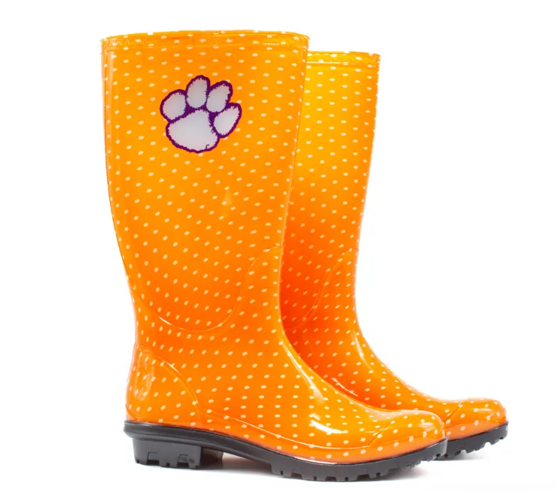 Women's Clemson Gameday Rain Boots