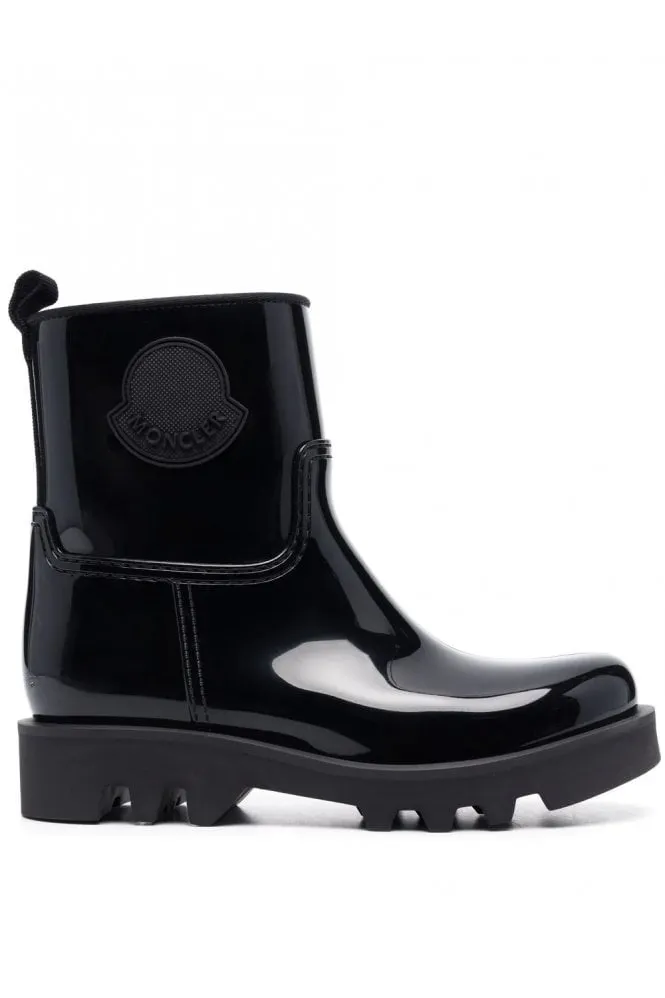 Womens Ginette Rain Boots Black 