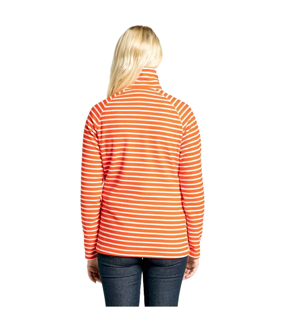 Womens/ladies ella fleece top blood orange Craghoppers