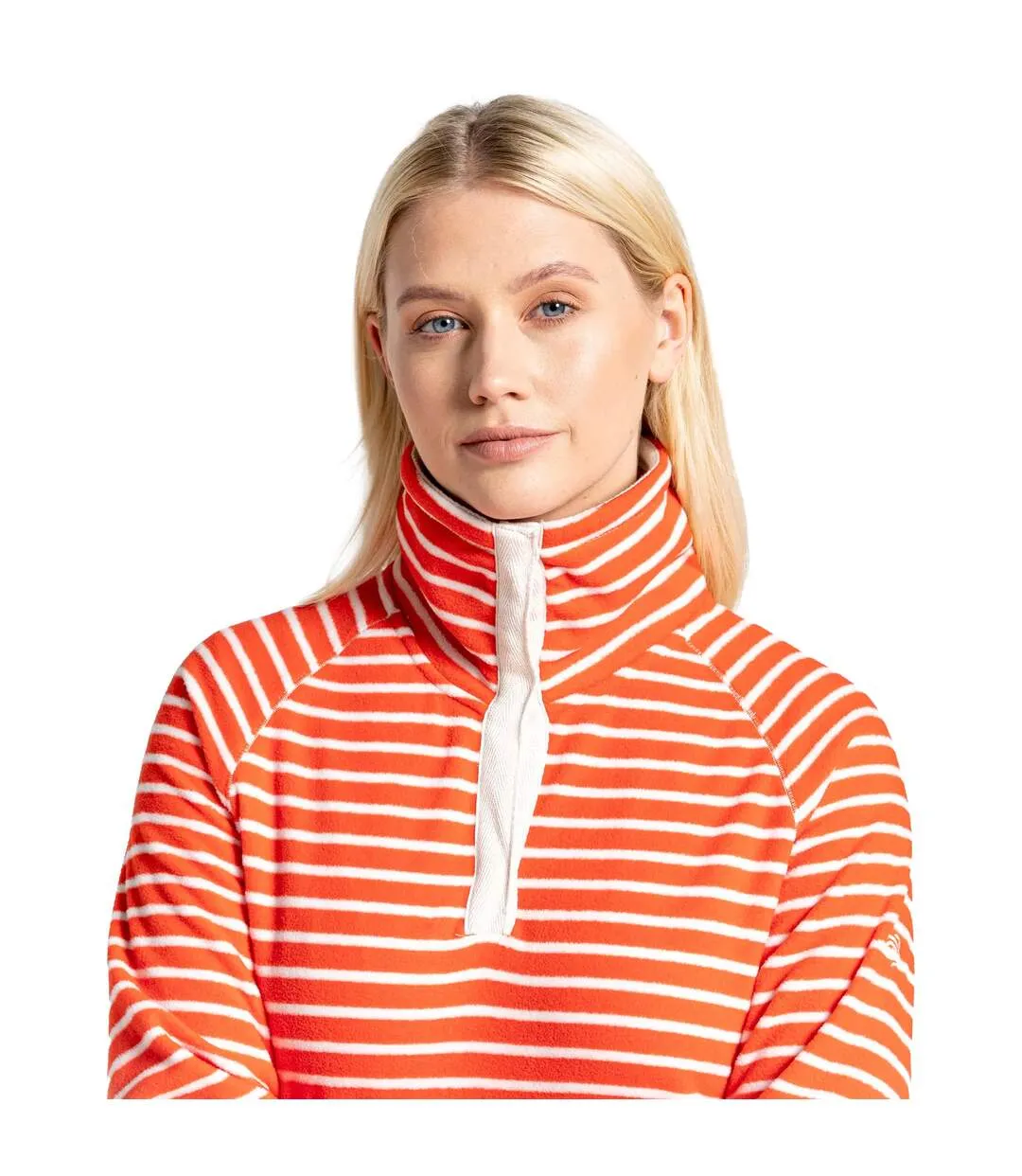 Womens/ladies ella fleece top blood orange Craghoppers