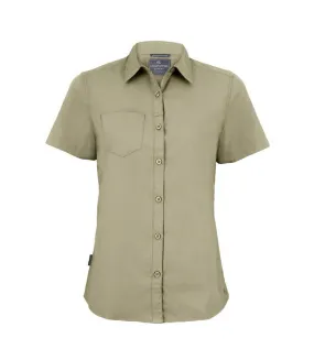 Womens/ladies expert kiwi short-sleeved shirt pebble Craghoppers