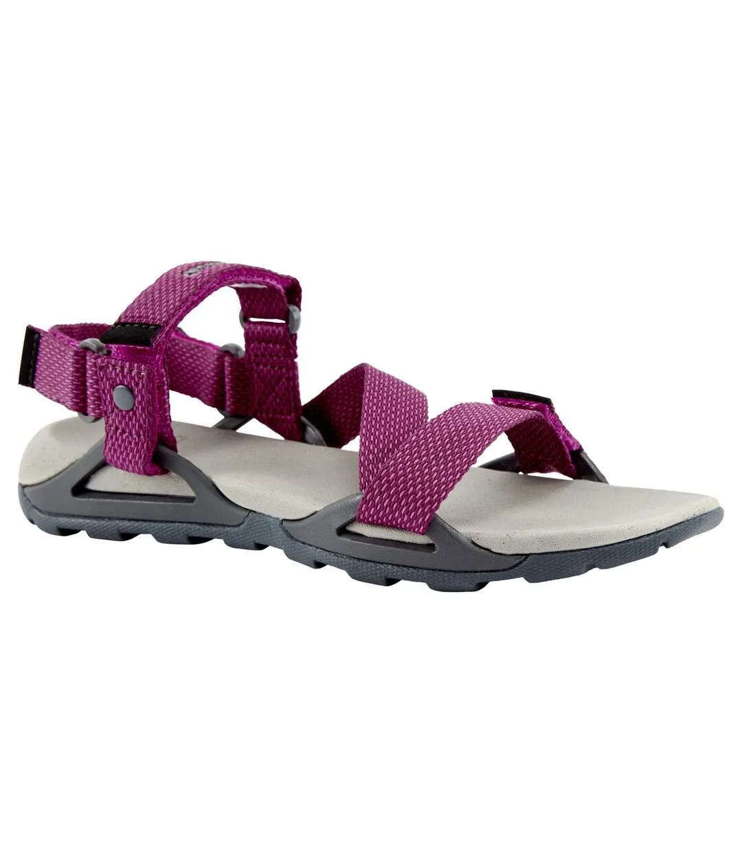 Womens/ladies lady locke sandals charcoal/raspberry Craghoppers