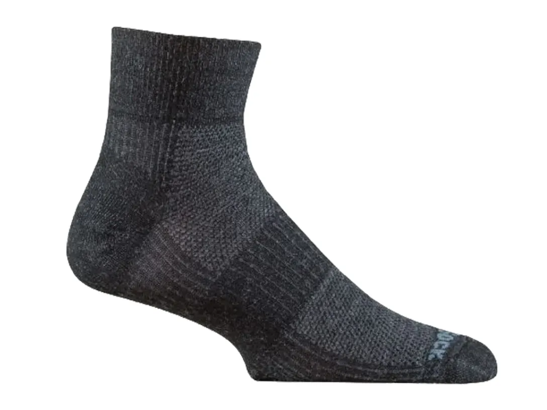 Wrightsock Merino Coolmesh II Quarter Sock