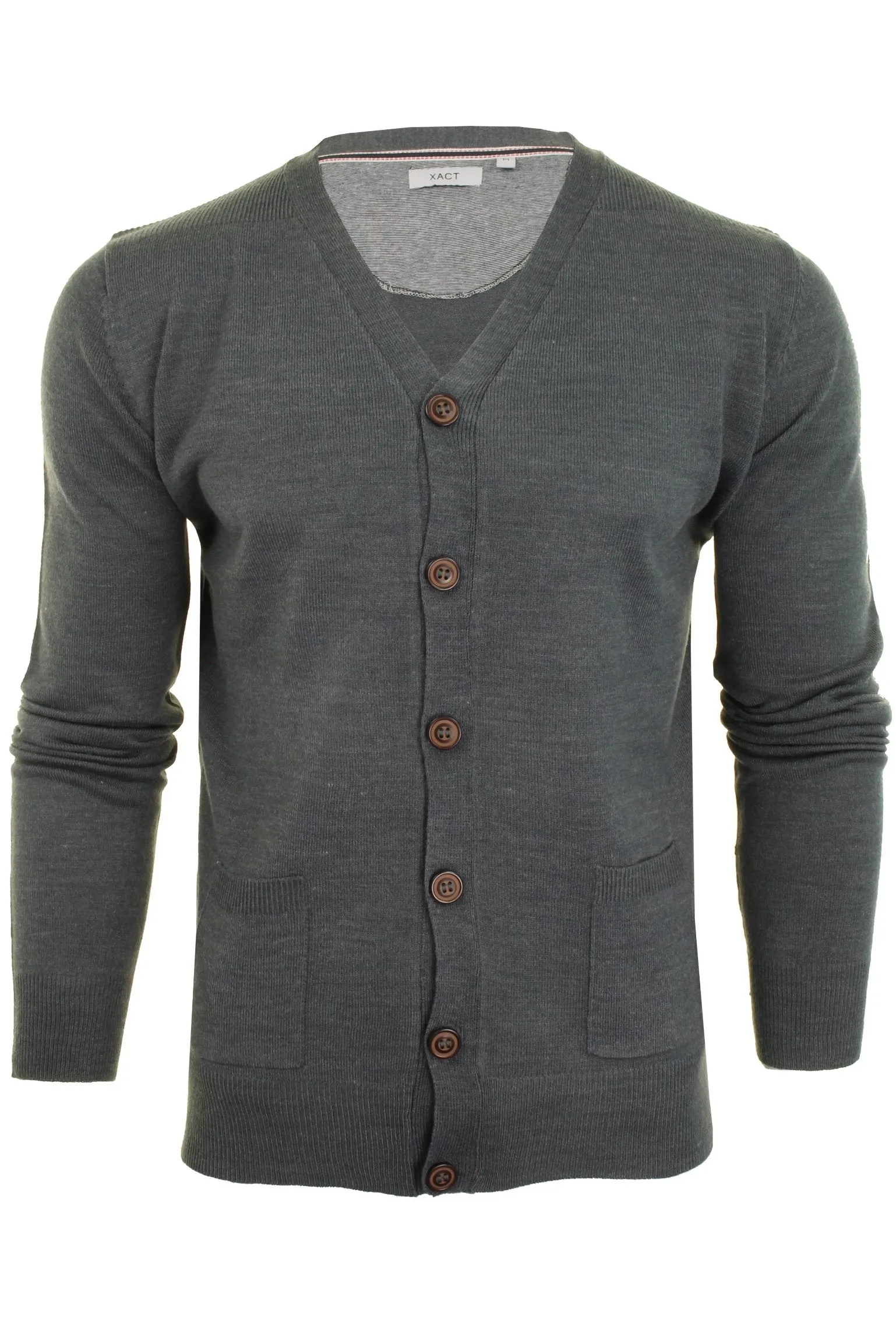 Xact Men's Cardigan, Button Front Fashion Jumper - Buy Online Now